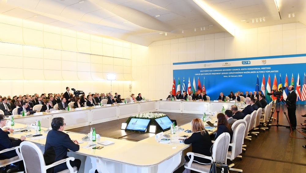 Prezident İlham Əliyev Bakıda Cənub Qaz Dəhlizi Məşvərət Şurası çərçivəsində nazirlərin VI toplantısında iştirak edib (FOTO) (YENİLƏNİB-3)