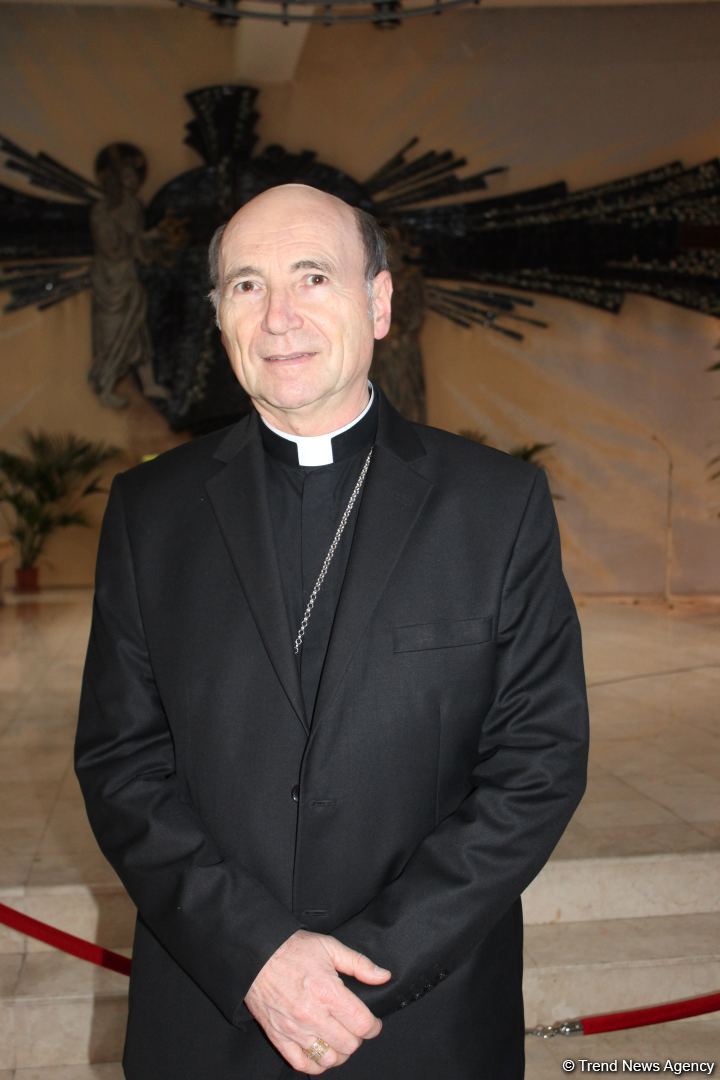 Azərbaycan Vatikanda böyük hörmətə malikdir - Katolik kilsəsinin dini rəhbəri (FOTO)