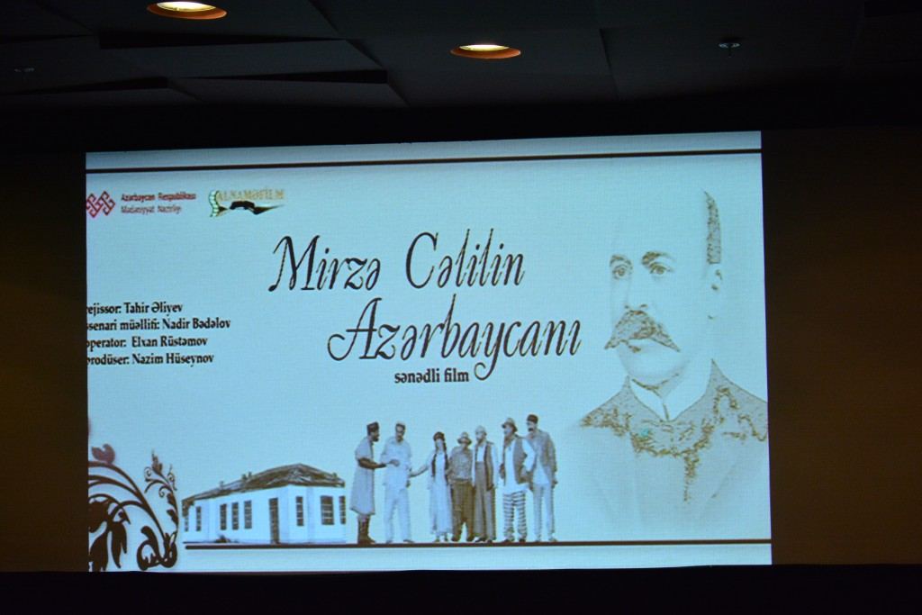 Mirzə Cəlil haqqında filmin premyerası olub (FOTO)