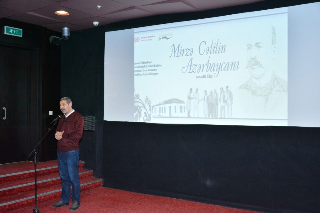 Mirzə Cəlil haqqında filmin premyerası olub (FOTO)