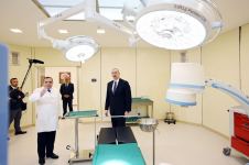 Prezident İlham Əliyev Goranboy Rayon Mərkəzi Xəstəxanasının açılışında iştirak edib (FOTO) (YENİLƏNİB)