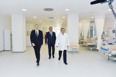Prezident İlham Əliyev Goranboy Rayon Mərkəzi Xəstəxanasının açılışında iştirak edib (FOTO) (YENİLƏNİB)