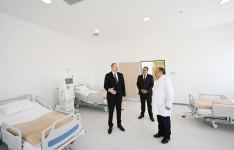 Prezident İlham Əliyev Goranboy Rayon Mərkəzi Xəstəxanasının açılışında iştirak edib (FOTO) (YENİLƏNİB)