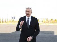 Prezident İlham Əliyev “Şəmkirçay” Sutəmizləyici Qurğular Kompleksinin açılışında iştirak edib (FOTO) (YENİLƏNİB)