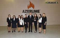 Prezident İlham Əliyev Qazaxda əhəng zavodunun açılışında iştirak edib (FOTO/VİDEO) (YENİLƏNİB)