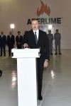 Prezident İlham Əliyev Qazaxda əhəng zavodunun açılışında iştirak edib (FOTO/VİDEO) (YENİLƏNİB)