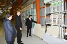 Prezident İlham Əliyev Qazaxda əhəng zavodunun açılışında iştirak edib (FOTO/VİDEO) (YENİLƏNİB)