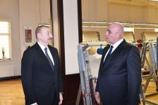 Prezident İlham Əliyev “Azərxalça” ASC-nin Qazax filialının fəaliyyəti ilə tanış olub (FOTO)