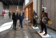 Prezident İlham Əliyev Tovuzda Dövlət Rəmzləri Muzeyinin açılışında iştirak edib (FOTO) (YENİLƏNİB)