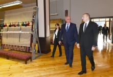 Prezident İlham Əliyev “Azərxalça” ASC-nin Ağstafa filialının fəaliyyəti ilə tanış olub (FOTO) (YENİLƏNİB)