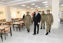 Prezident İlham Əliyev Müdafiə Nazirliyinin “N” saylı hərbi hissəsinin açılışında iştirak edib (FOTO) (YENİLƏNİB)