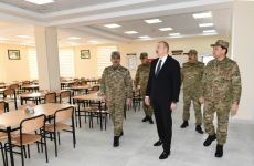 Prezident İlham Əliyev Müdafiə Nazirliyinin “N” saylı hərbi hissəsinin açılışında iştirak edib (FOTO) (YENİLƏNİB)