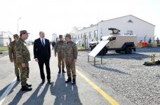 Prezident İlham Əliyev Müdafiə Nazirliyinin “N” saylı hərbi hissəsinin açılışında iştirak edib (FOTO) (YENİLƏNİB)
