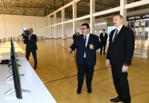 Prezident İlham Əliyev Ağstafa Aqrar Sənaye Kompleksinin açılışında iştirak edib (FOTO/VİDEO) (YENİLƏNİB)