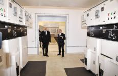 Prezident İlham Əliyev “Ağstafa” elektrik yarımstansiyasının yenidənqurmadan sonra açılışında iştirak edib (FOTO) (YENİLƏNİB)
