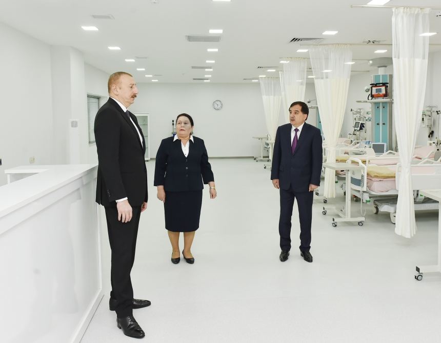 Prezident İlham Əliyev Qazax Rayon Mərkəzi Xəstəxanasının açılışında iştirak edib (FOTO)
