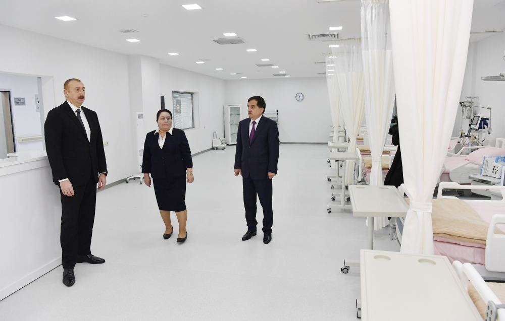 Prezident İlham Əliyev Qazax Rayon Mərkəzi Xəstəxanasının açılışında iştirak edib (FOTO)