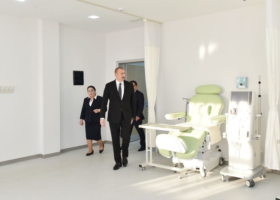 Prezident İlham Əliyev Qazax Rayon Mərkəzi Xəstəxanasının açılışında iştirak edib (FOTO)