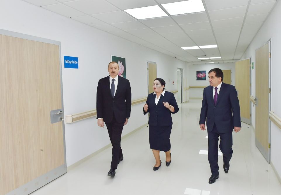 Prezident İlham Əliyev Qazax Rayon Mərkəzi Xəstəxanasının açılışında iştirak edib (FOTO)