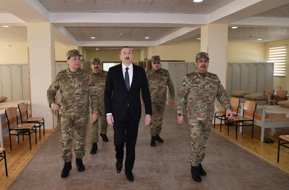 Prezident İlham Əliyev Müdafiə Nazirliyinin “N” saylı hərbi hissəsinin açılışında iştirak edib (FOTO) (YENİLƏNİB)