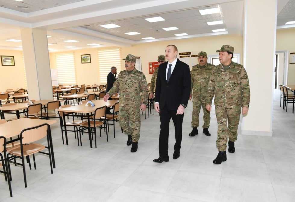 Prezident İlham Əliyev Müdafiə Nazirliyinin “N” saylı hərbi hissəsinin açılışında iştirak edib (FOTO) (YENİLƏNİB)