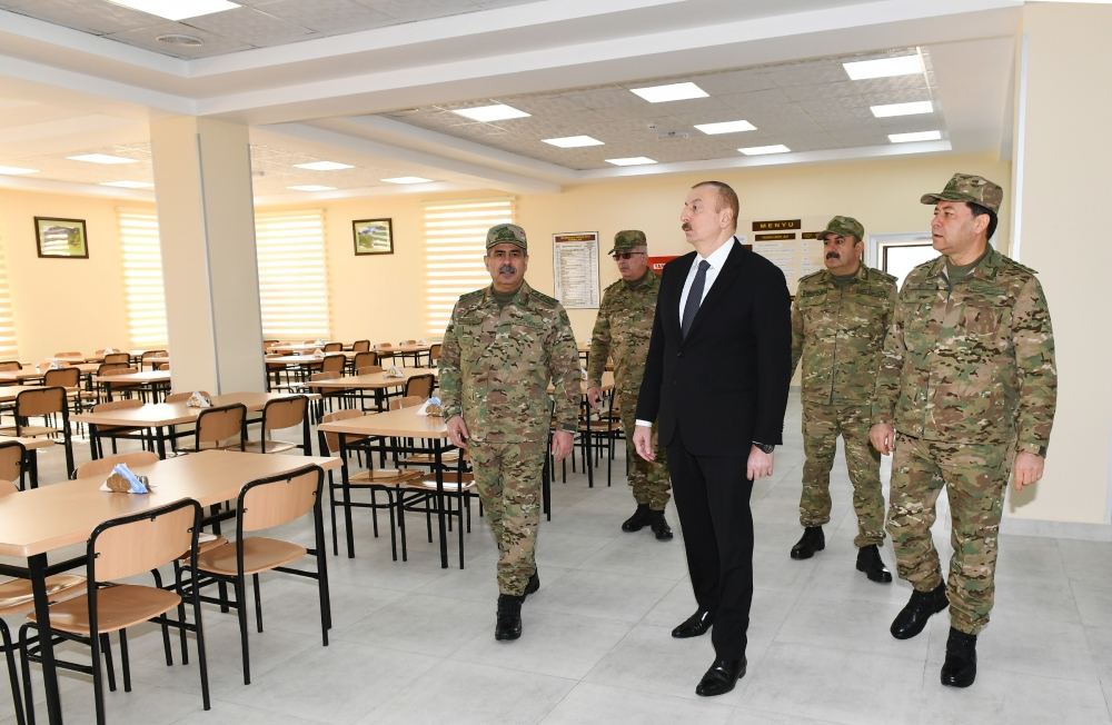 Prezident İlham Əliyev Müdafiə Nazirliyinin “N” saylı hərbi hissəsinin açılışında iştirak edib (FOTO) (YENİLƏNİB)
