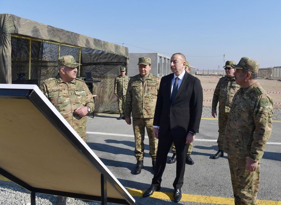Prezident İlham Əliyev Müdafiə Nazirliyinin “N” saylı hərbi hissəsinin açılışında iştirak edib (FOTO) (YENİLƏNİB)
