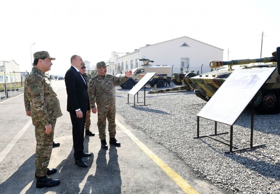 Prezident İlham Əliyev Müdafiə Nazirliyinin “N” saylı hərbi hissəsinin açılışında iştirak edib (FOTO) (YENİLƏNİB)