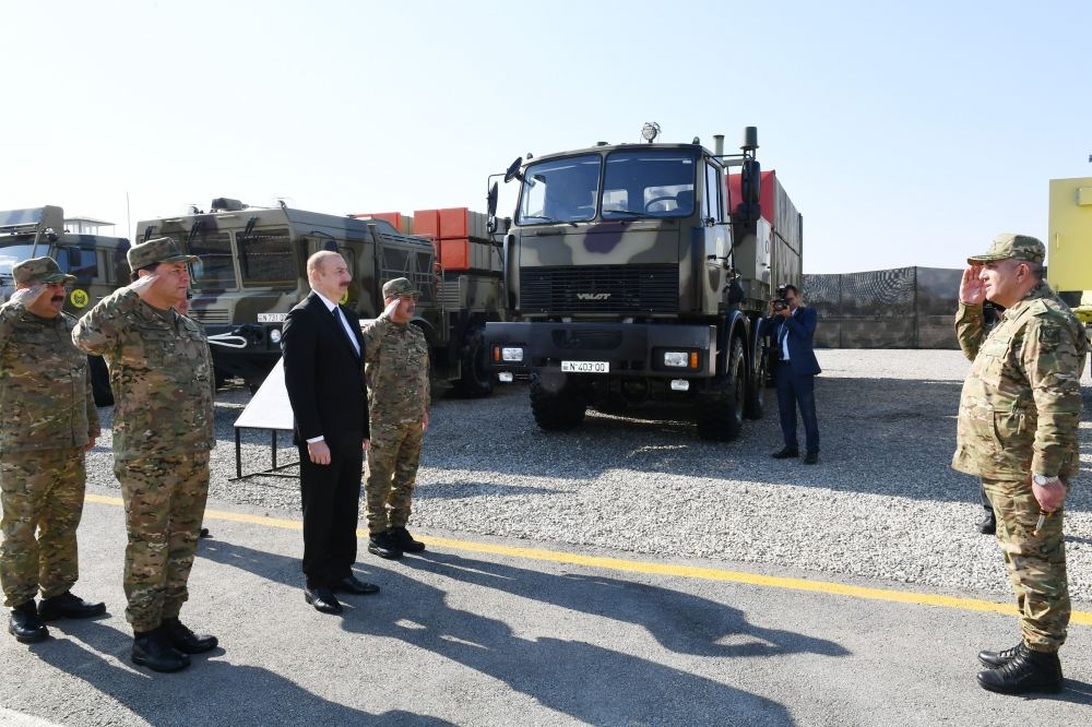 Prezident İlham Əliyev Müdafiə Nazirliyinin “N” saylı hərbi hissəsinin açılışında iştirak edib (FOTO) (YENİLƏNİB)
