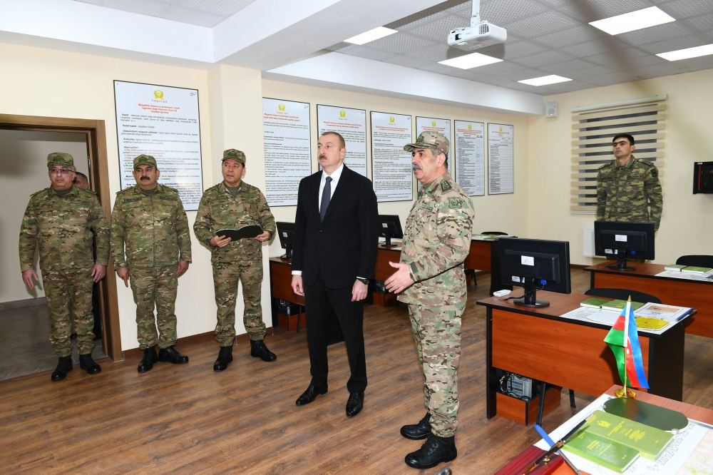 Prezident İlham Əliyev Müdafiə Nazirliyinin “N” saylı hərbi hissəsinin açılışında iştirak edib (FOTO) (YENİLƏNİB)
