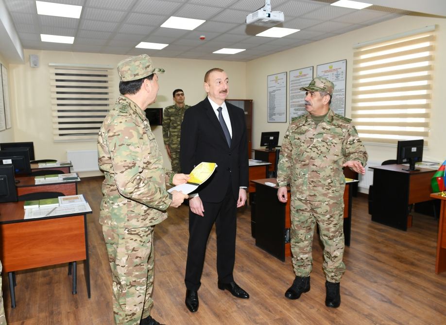 Prezident İlham Əliyev Müdafiə Nazirliyinin “N” saylı hərbi hissəsinin açılışında iştirak edib (FOTO) (YENİLƏNİB)