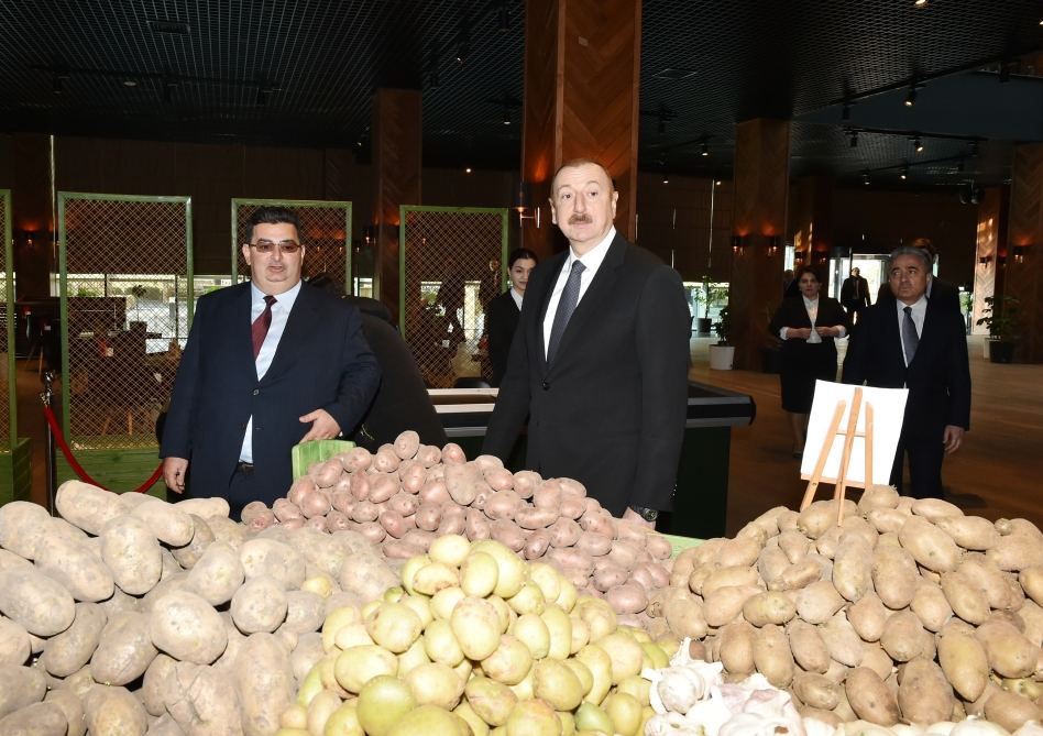 Prezident İlham Əliyev Ağstafa Aqrar Sənaye Kompleksinin açılışında iştirak edib (FOTO/VİDEO) (YENİLƏNİB)