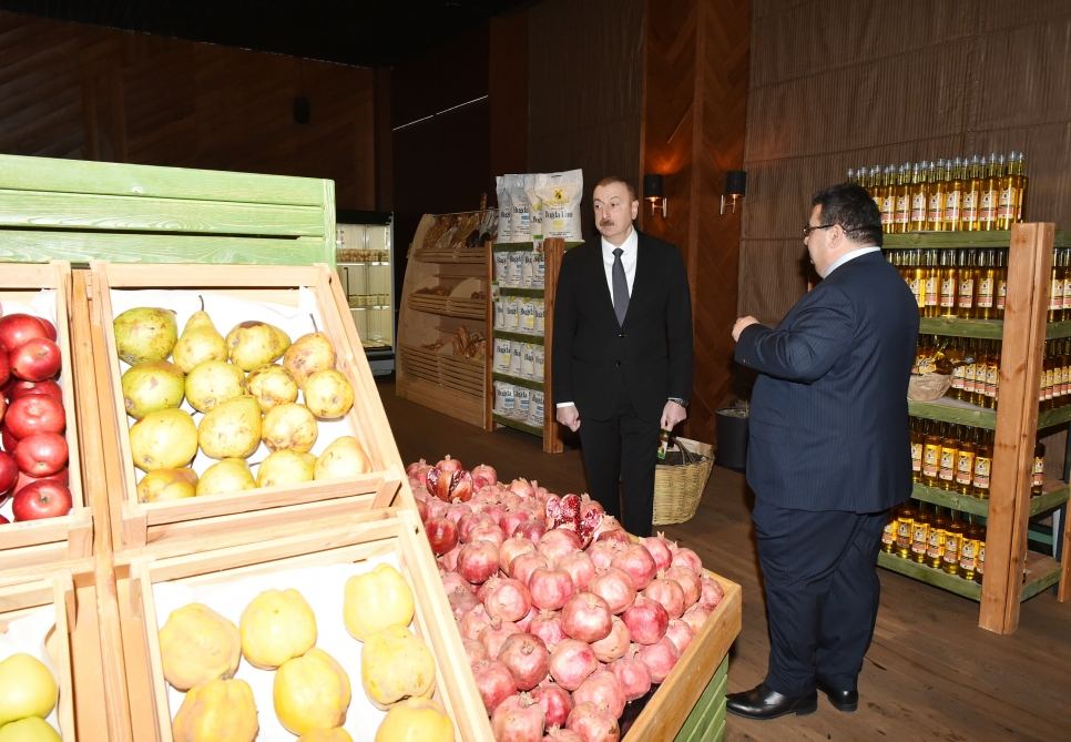 Prezident İlham Əliyev Ağstafa Aqrar Sənaye Kompleksinin açılışında iştirak edib (FOTO/VİDEO) (YENİLƏNİB)