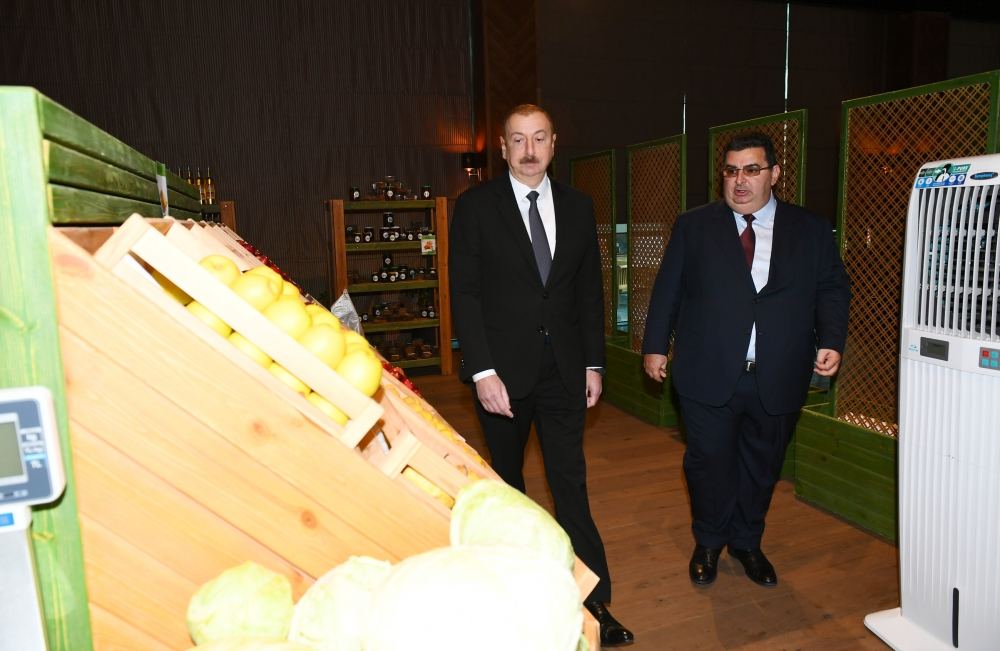 Prezident İlham Əliyev Ağstafa Aqrar Sənaye Kompleksinin açılışında iştirak edib (FOTO/VİDEO) (YENİLƏNİB)