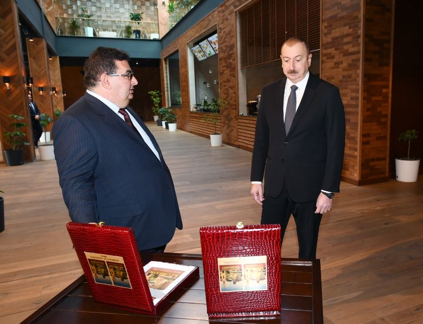 Prezident İlham Əliyev Ağstafa Aqrar Sənaye Kompleksinin açılışında iştirak edib (FOTO/VİDEO) (YENİLƏNİB)