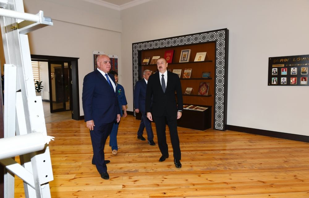 Prezident İlham Əliyev “Azərxalça” ASC-nin Tovuz filialının fəaliyyəti ilə tanış olub (FOTO) (YENİLƏNİB)