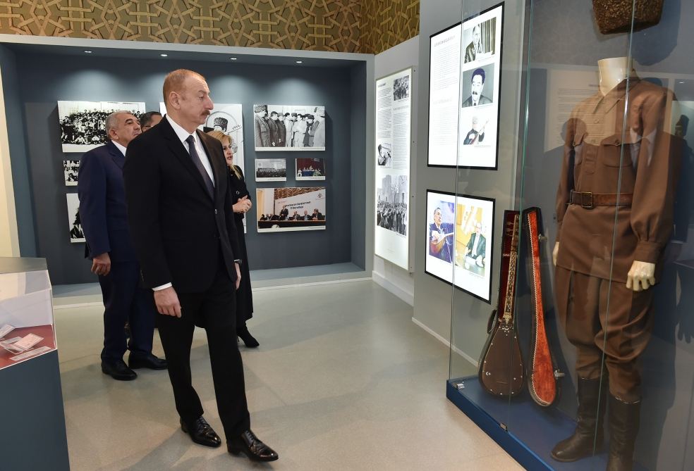 Prezident İlham Əliyev Tovuzda Azərbaycan Aşıq Sənəti Dövlət Muzeyinin açılışında iştirak edib (FOTO) (YENİLƏNİB)