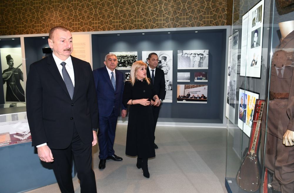 Prezident İlham Əliyev Tovuzda Azərbaycan Aşıq Sənəti Dövlət Muzeyinin açılışında iştirak edib (FOTO) (YENİLƏNİB)