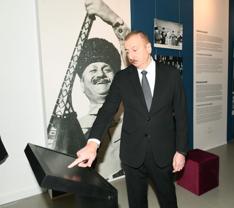 Prezident İlham Əliyev Tovuzda Azərbaycan Aşıq Sənəti Dövlət Muzeyinin açılışında iştirak edib (FOTO) (YENİLƏNİB)
