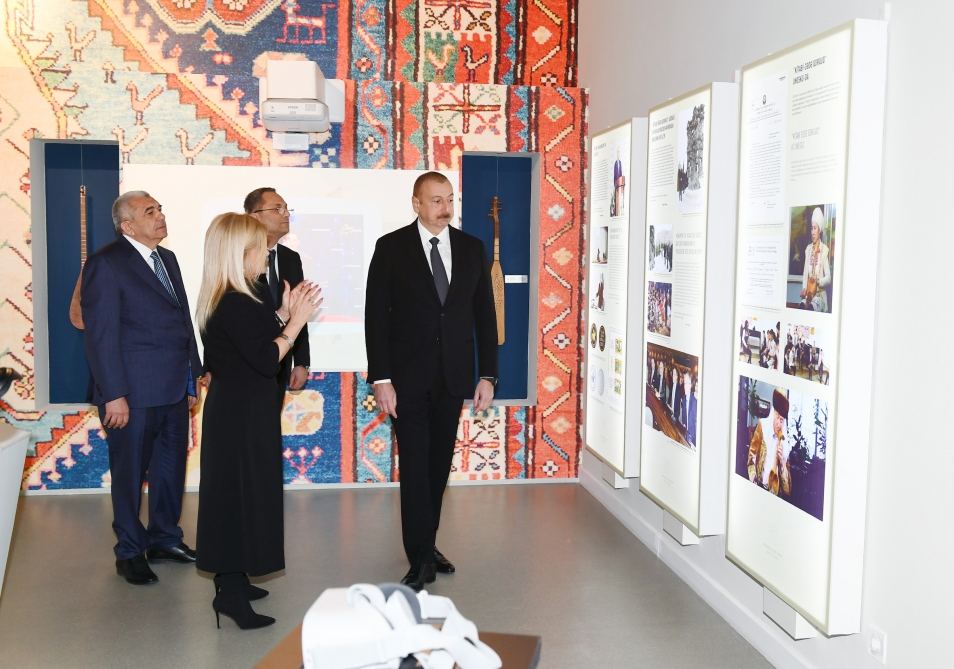Prezident İlham Əliyev Tovuzda Azərbaycan Aşıq Sənəti Dövlət Muzeyinin açılışında iştirak edib (FOTO) (YENİLƏNİB)