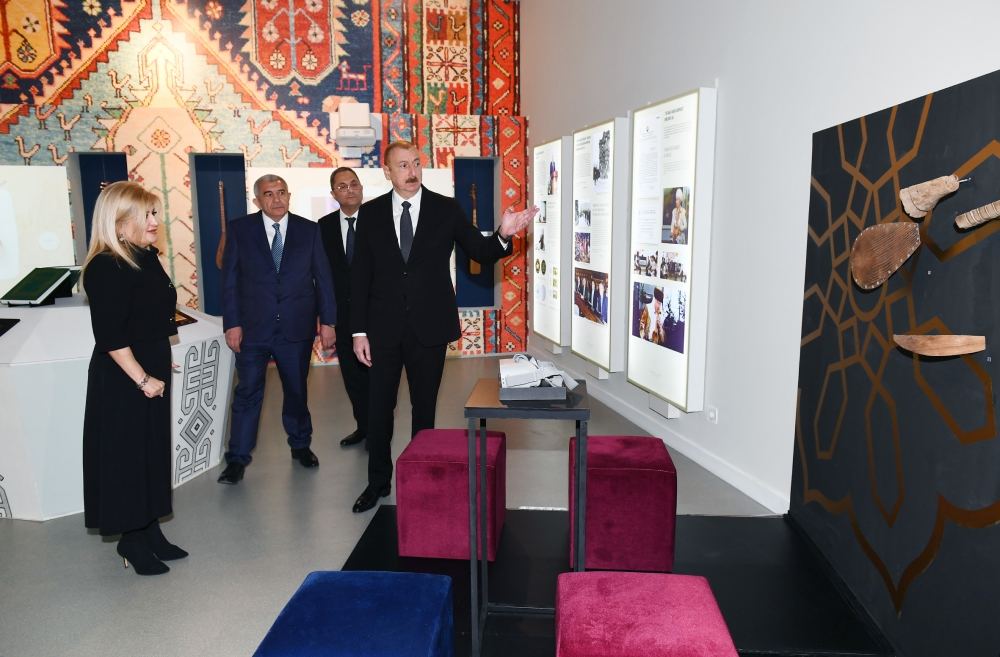 Prezident İlham Əliyev Tovuzda Azərbaycan Aşıq Sənəti Dövlət Muzeyinin açılışında iştirak edib (FOTO) (YENİLƏNİB)