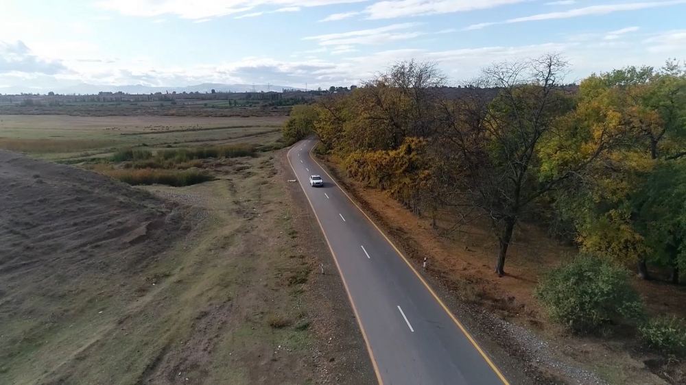 Prezident İlham Əliyev Ağstafada avtomobil yolunun yenidənqurma və bərpadan sonra açılışında iştirak edib (FOTO) (YENİLƏNİB)