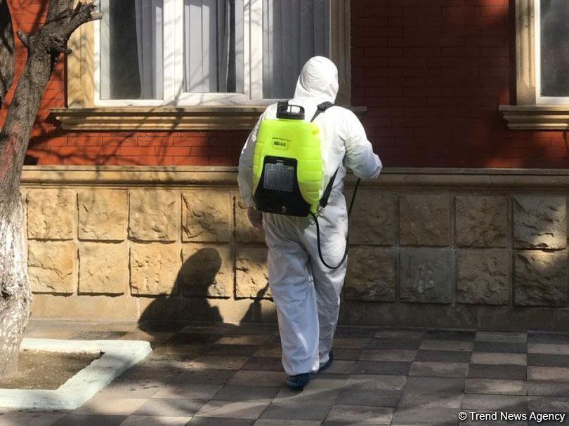 Bakıda məktəbəqədər təhsil müəssisələri dezinfeksiya edilib (FOTO)