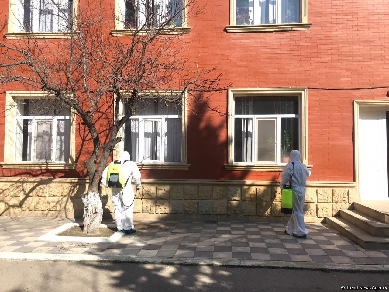Bakıda məktəbəqədər təhsil müəssisələri dezinfeksiya edilib (FOTO)