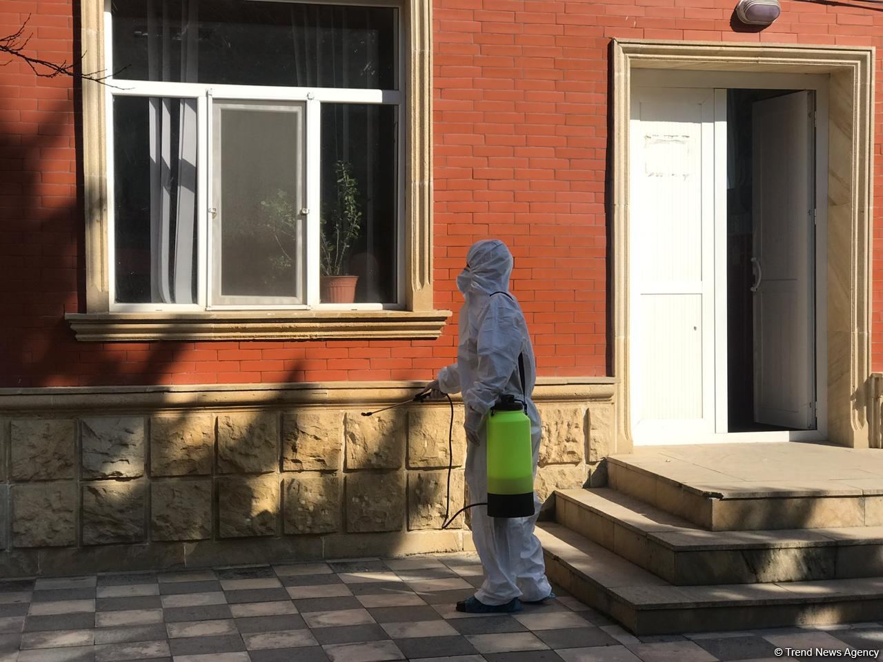 Bakıda məktəbəqədər təhsil müəssisələri dezinfeksiya edilib (FOTO)