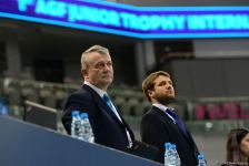 Bakıda kişi idman gimnastikası üzrə “1-ci AGF Junior Trophy” beynəlxalq turniri start götürüb (FOTO)