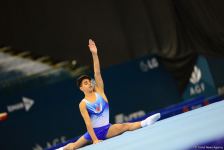 Bakıda kişi idman gimnastikası üzrə “1-ci AGF Junior Trophy” beynəlxalq turniri start götürüb (FOTO)
