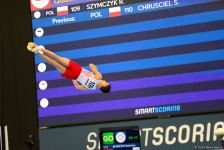 Bakıda kişi idman gimnastikası üzrə “1-ci AGF Junior Trophy” beynəlxalq turniri start götürüb (FOTO)