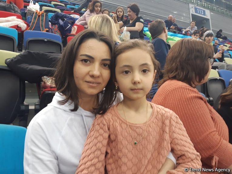 Tamaşaçı: Azərbaycan Gimnastika Federasiyası bütün yarışları gözəl təşkil edir
