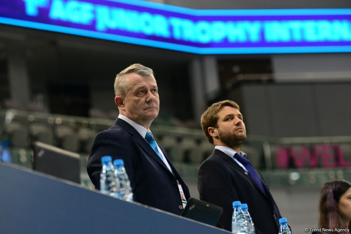 Bakıda kişi idman gimnastikası üzrə “1-ci AGF Junior Trophy” beynəlxalq turniri start götürüb (FOTO)